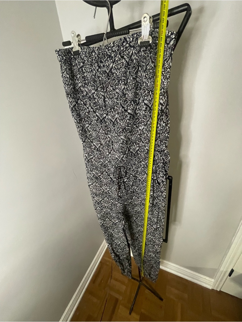 Aeropostale Black & White Printed Jumpsuit Romper - Picture 5 of 5